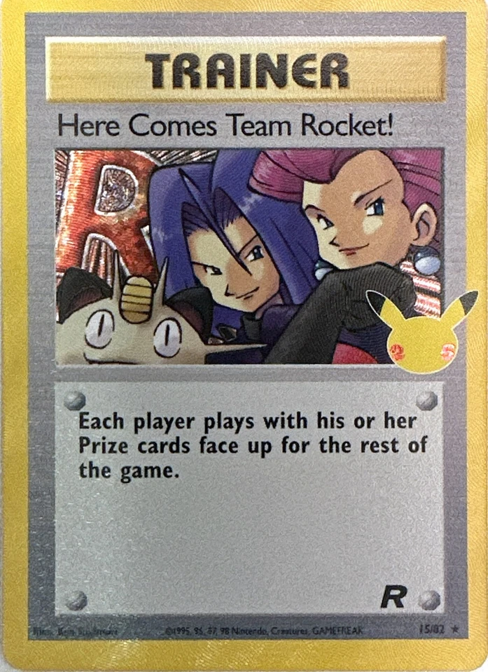 Pokemon TCG Here Comes Team Rocket! 15/82 Celebrations: Classic Collection Class - Image 1 of 1