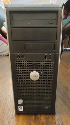 DELL OPTIPLEX 755 TOWER INTEL Core 2 Duo E8200 2.66GHz 4GB RAM 128GB WIN XP SP3 - Image 1 of 4