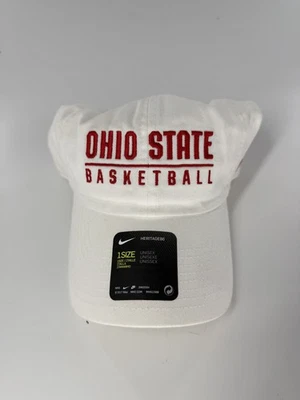 Nike Ohio State Buckeyes Baloncesto Unisex Heritage86 Campus Gorra Sombrero Nuevo OSFM Foto 1 de 4