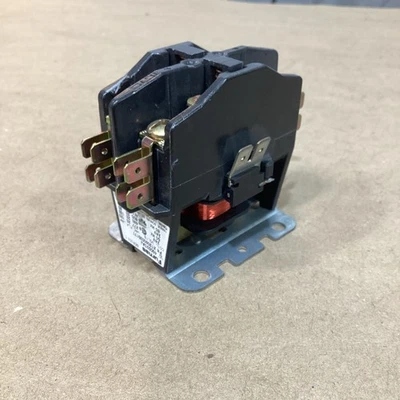 Furnas 45CG20AJ Contactor 20A 600VAC 2-Pole 1-Phase Coil 24V 50/60Hz Type 45CG - Image 1 of 4