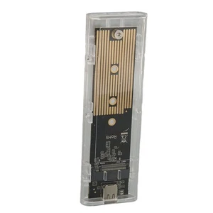 M.2 SSD External Enclosure USB 3.1 Type C 10Gbps Support NGFF NVME Tool FY - Afbeelding 1 van 23