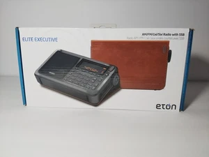 Eton Elite Executive AM/FM/LW Radio Satellite Shortwave AIRCARAFT Brand W/Case - Picture 1 of 3