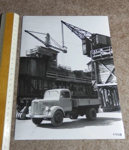 Fotografía camión Mercedes Benz L 3250K, 1949, camión volquete, foto de fábrica 47063 - Imagen 1 de 2