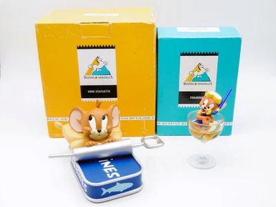 RARE - Set of 2 Jerry figurines - Free delivery within France - Reserved listing - Immagine 1 di 4