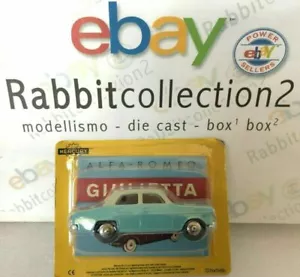 DIE CAST " ALFA ROMEO GIULIETTA " SCALA 1/48 MERCURY HACHETTE USC. 5 - Foto 1 di 2