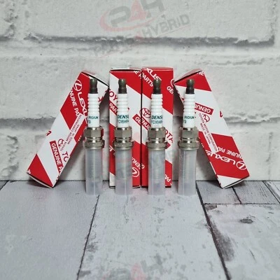 GENUINE TOYOTA SPARK PLUGS DENSO IRIDIUM OEM 90919-01298 SPARK PLUGS - Image 1 of 3