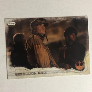 Rogue One Trading Card Star Wars #85 Rebellion Ground Forces - Picture 1 of 2