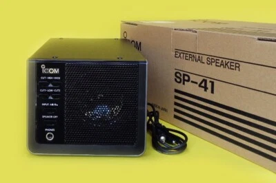 ICOM IC-7610 External Speaker SP-41 for Optimal for /IC-7300/IC-7410/IC-9100 - Image 1 of 3