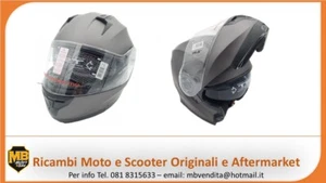 CASCO MODULARE DOPPIA VISIERA MOTO E SCOOTER OMOLOGATO ANTRACITE OPACO JFM - Imagen 1 de 2