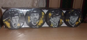 Pittsburgh Penguins Charity Bag 2022 Pucks - 1992 Art set Lemieux, Etc. Sealed! - Picture 1 of 2