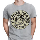 Poovey Farms Racing Vintage Archer Cow Danger Zone Mens T-Shirts Tee Top #DGV