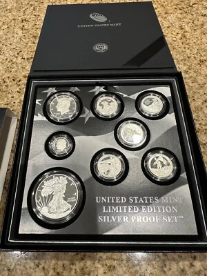 2016 United States Mint Limited Edition Silver Proof Set S Mint 8 Coins S Eagle - Image 1 of 4