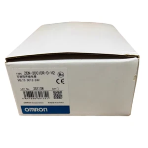 1PC Omron ZEN-20C1DR-D-V2 PLC AUTOMATION ANALOG PROGRAMMABLE RELAY In box - Picture 1 of 3