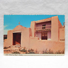 Las Trampas New Mexico Little Church Of Santo Thomas Postcard