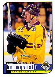 1998-99 Swedish UD Choice #96 Michael Holmqvist 