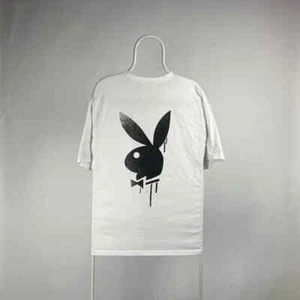 Playboy Tshirt bunny logo size Large - Picture 1 of 5