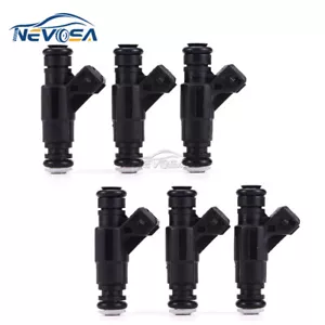 6x Fuel Injectors for Ford Explorer 97-98 Mercury Mountaineer 1998 V6 4.0L SOHC - Picture 1 of 11