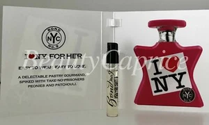 Travel Size 1 x 1.7ml I Love New York for Her Bond No 9 EDP Spray Free P&P - Picture 1 of 3