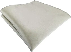 Unisex Einstecktuch Anzug Smoking Hochzeit Feierlichkeiten E3 Silber - Bild 1 von 1