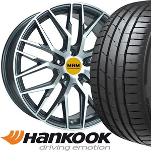 18" Sommerräder MAM RS4 PFP 225/40 Hankook S1EVO3 für VW Golf V 5 auch GTI  1K - Bild 1 von 5