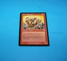 Ogre Taskmaster   Mercadian Masques Magic The Gathering  Vintage 1999  Uncommon