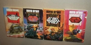 Hammer's Slammers 4 Book Lot by david drake Baen Books 1987 - Picture 1 of 3