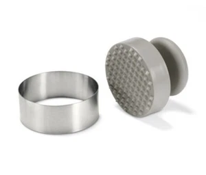 Burgerpresse Edelstahl, 9cm - Bild 1 von 2