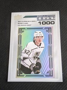 2022-23 UPPER DECK UD BRANDT CLARKE PC-48 POPULATION COUNT 1000