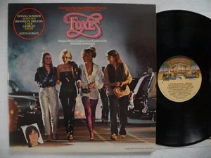 soundtrack 2 LP FOXES 1980 US EX/EX+ DONNA SUMMER GIORGIO MORODER CHER - Picture 1 of 3