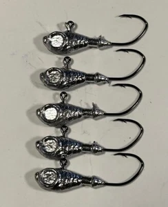 Ultra Minnow Cabeza Plantilla Bucktail Walleye Striper Hoz Gancho Señuelo Cebo - Imagen 1 de 1