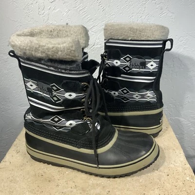 Botas Sorel 1964 PAC Duck Azteca Invierno Impermeables Forradas Aisladas Para Mujer Talla 9” Foto 1 de 4