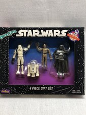 Vintage STAR WARS BEND-EMS 4 PIECE GIFT SET Figures Bendable NEW 1993