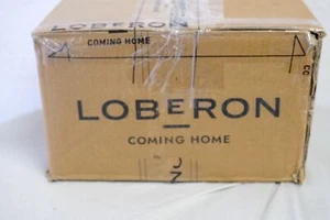 Loberon 16350 Außenwandlampe Mckayla Schwarz Neu Rechnung MwSt - Picture 1 of 3