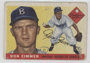1955 Topps Don Zimmer #92 Rookie RC