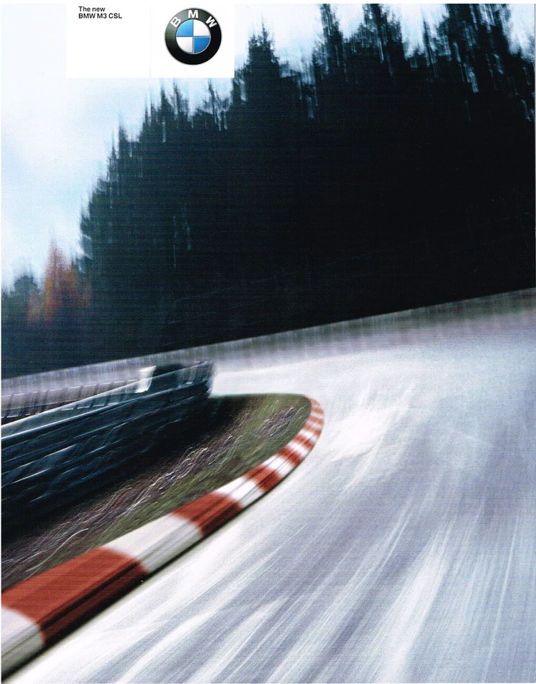 BMW M3 CSL Prospekt, 2003, 16 páginas Foto 1 de 1