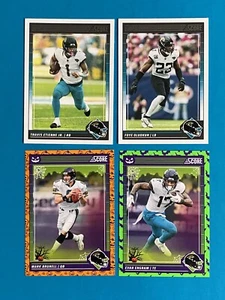 2024 Score Jacksonville Jaguars Team Football Card Lot Etienne Engram Brunell - Picture 1 of 2