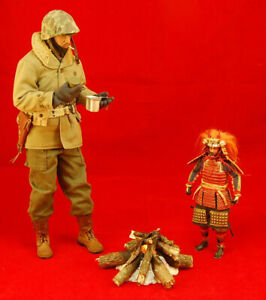 Flickering LED 1:6th Campfire/1:12th Bonfire Scale Model Action Figure Accessory