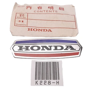 Honda C70 K1 C50 C65 C90 Leg Shield Front Cover Emblem Badge - Picture 1 of 5