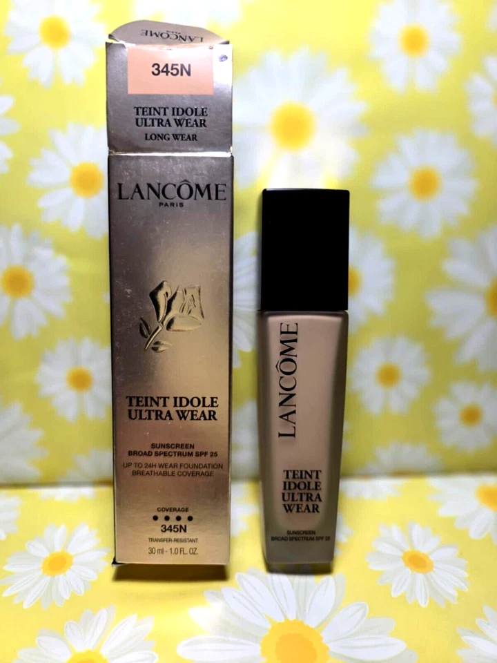 LANCÔME Teint Idole Ultra Wear Foundation - 345N - 1.0 oz Authentic