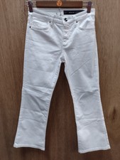 Armani Exchange J62 Flare Capri White Size 26