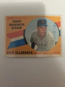 1960 TOPPS ROOKIE STAR ROOKIE DICK ELLSWORTH #125 VG/EX COMBINED SHIPPING - Picture 1 of 2
