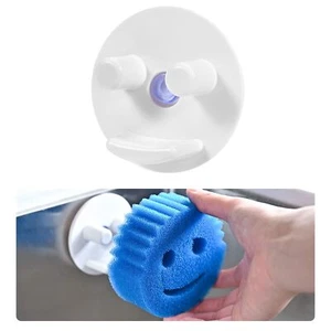 Scrub Sponge Holder For Kitchen Sink Suction Cup Sponges Holder Sink Sponge Cadd - Picture 1 of 6