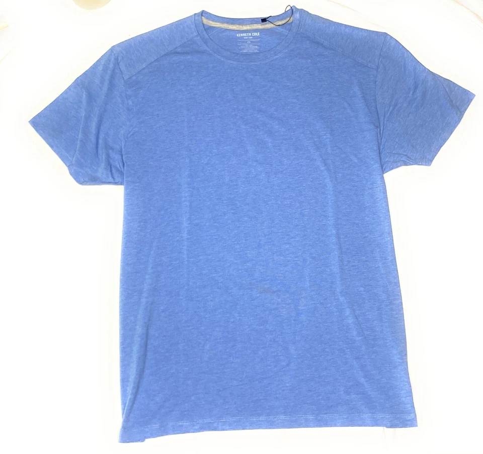 Kenneth Cole Men's Stretch T-Shirt Slim Fit Organic Cotton Blend New with Tags - Image 1 of 1