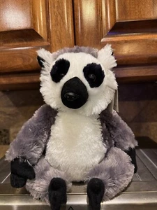 Peluche Aurora Destination Nation Lémur Gris Negro Blanco 11" 2015 - Nuevo - Imagen 1 de 7