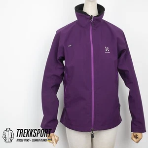 HAGLÖFS Damen lila Full-Zip GORE-WINDSTOPPER Wanderjacke REN Größe M - Bild 1 von 15
