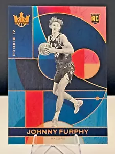 2024-25 Panini Court Kings JOHNNY FURPHY RC Rookies Level IV (4) Indiana Pacers - Picture 1 of 4