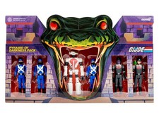 Pyramid Of Darkness GI Joe Snakelings 6-Pack Box Set SDCC Super 7 ReAction NEW