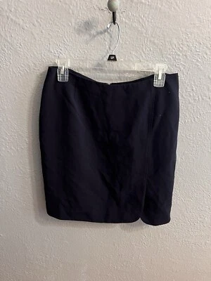 Женская темно-синяя юбка миди миниатюрный изысканный размер 10P - Изображение 1 из 4