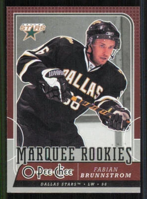 2008-09 O-Pee-Chee #761 Fabian Brunnstrom RC - Image 1 of 2