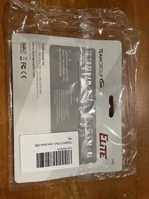 TED48G2400C16-SBK GENUINE TEAMGROUP LAPTOP MEMORY 8GB DDR4 2400 (CA65) - Image 1 of 2